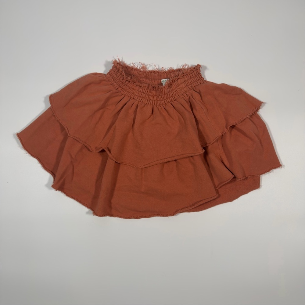Aerie‎ Women's Terracotta Textured Mini Skirt Size XXS